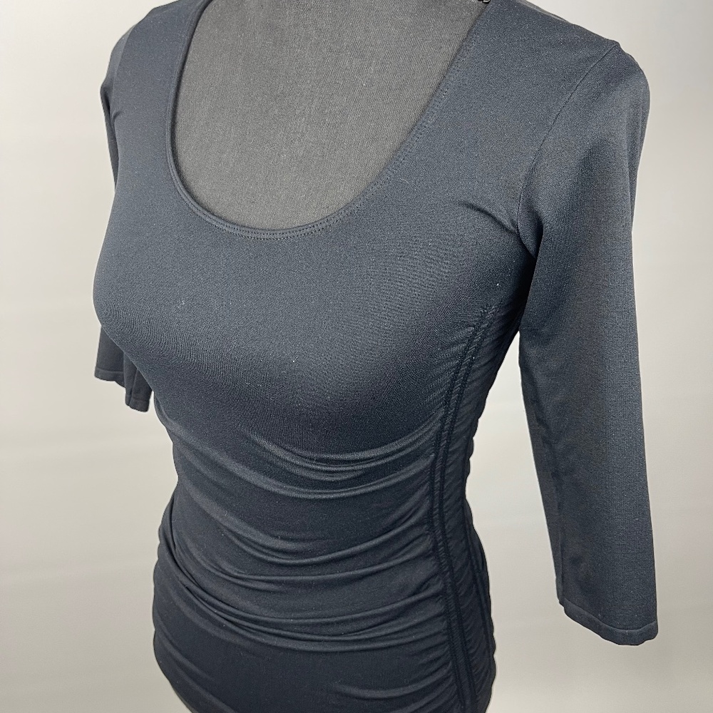 Last Tango - Black Fitted Scoop Neck
